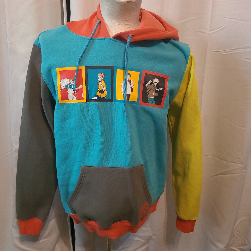 Jujutsu Kaisen End Credits Color Block Hoodie - BoxLunch Exclusive medium
